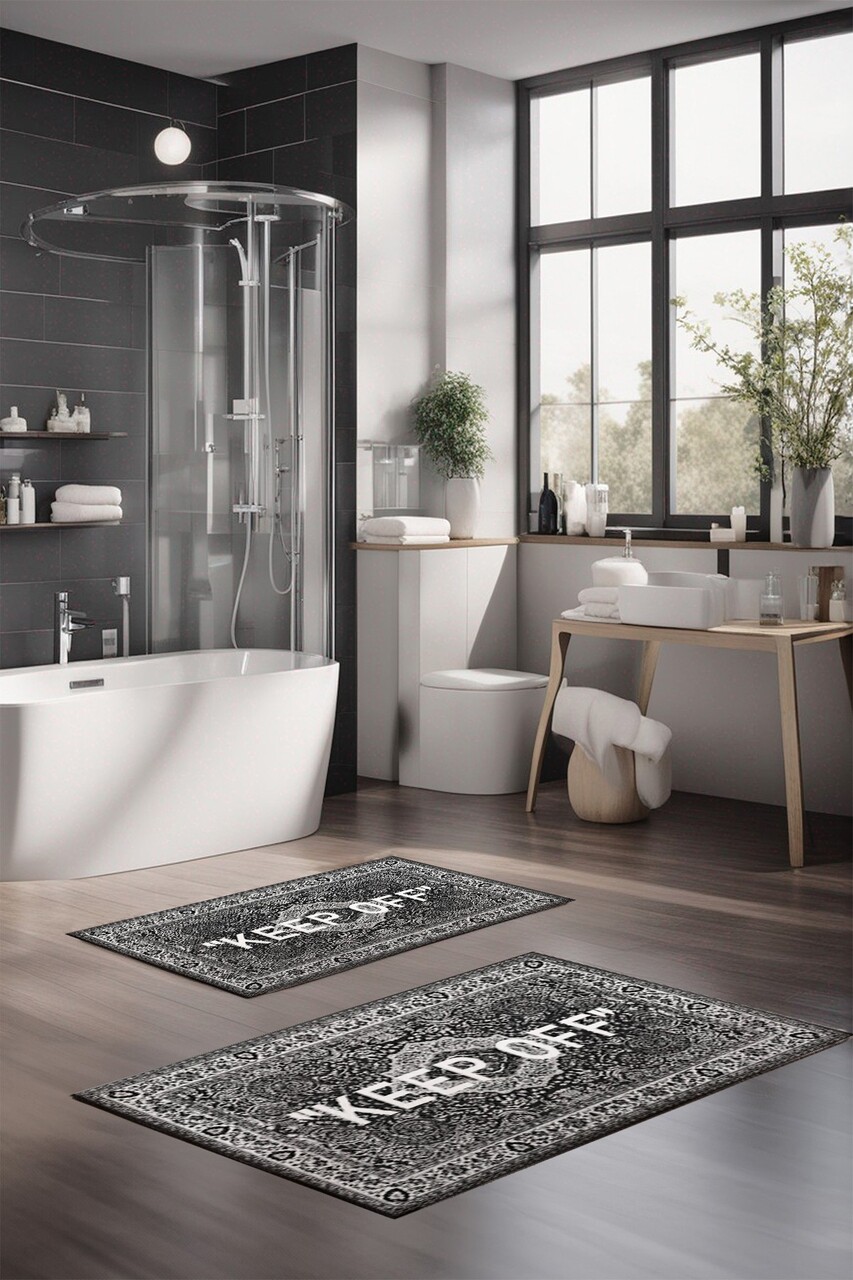 Set covorase de baie, L'essentiel Maison, CT-5425, Multicolor - imagine 4